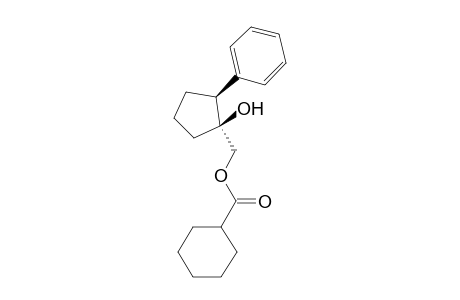 cis-(2-Hydroxy-1-phenylcyclopent-2-yl)methyl cyclohexanecarboxylate