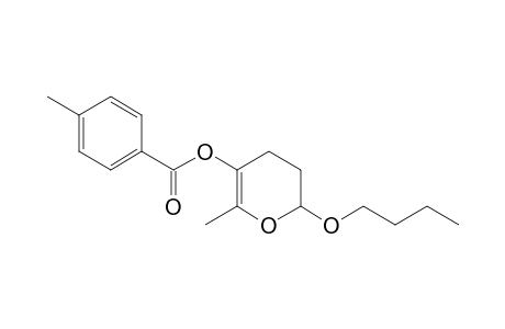 2-Butoxy-3,4-dihydro-6-methyl-2H-pyran-5-yl 4'-Methylbenzoate