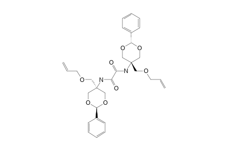 N,N'-BIS-(Z)-(5-ALLOYLOXYMETHYL-2-PHENYL-1,3-DIOXAN-5-YL)-ETHANEDIAMIDE
