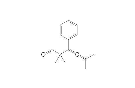 2,2,5-Trimethyl-3-phenyl-3,4-hexadienal