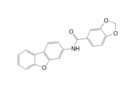 Benzo[1,3]dioxole-5-carboxylic acid, dibenzofuran-3-ylamide