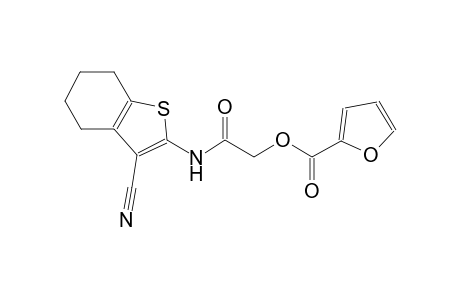 2-furancarboxylic acid, 2-[(3-cyano-4,5,6,7-tetrahydrobenzo[b]thien-2-yl)amino]-2-oxoethyl ester