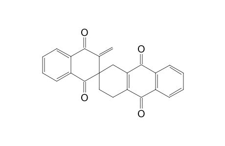 2-Methylene-2,3-dihydro-1,4-benzoquinone-3-spiro[2'-(1',2',3',4-tetrahydroanthraquinone)]
