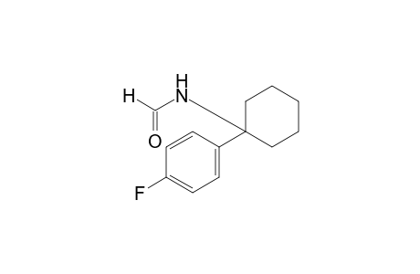N-[1-(p-fluoropheny)cyclohexyl]formamide