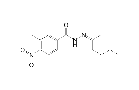 3-Methyl-4-nitro-benzoic acid (1-methyl-pentylidene)-hydrazide