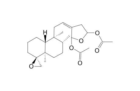 15,16-Diacetoxy-15,16;4,18-diepoxy-ent-cleroda-12(Z)-ene
