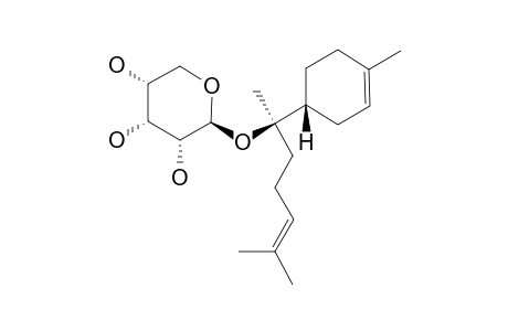 (4S,8R)-(-)-ANYMOL-8-O-BETA-D-LYXOPYRANOSIDE