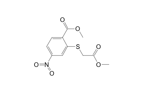 Benzoic acid, 2-(carboxymethylthio)-4-nitro-dimethyl ester