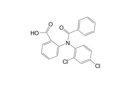 2-(Benzoyl-2,4-dichloroanilino)benzoic acid