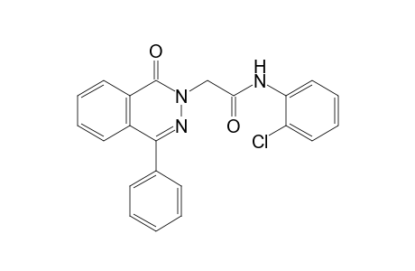 N-(2-chlorophenyl)-2-(1-oxo-4-phenylphthalazin-2(1H)-yl)acetamide