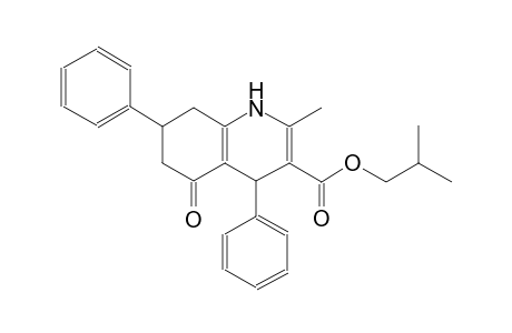 3-quinolinecarboxylic acid, 1,4,5,6,7,8-hexahydro-2-methyl-5-oxo-4,7-diphenyl-, 2-methylpropyl ester