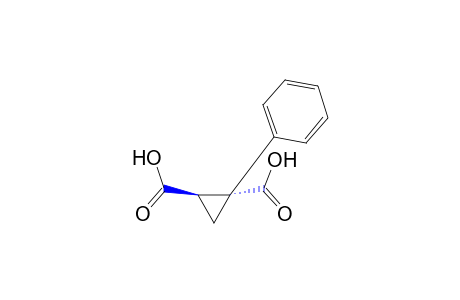 1-Phenyl-trans-1,2-cyclopropanedicarboxylic acid