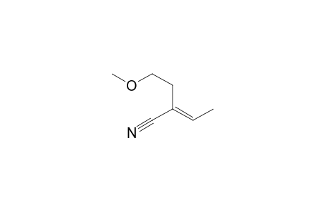 (E)-2-(2-methoxyethyl)-2-butenenitrile