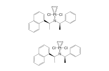 (1S,1'S)-BIS-[1'-(1-NAPHTHYL)-ETHYL]-1-PHENYLETHYLAMINE-TRANS-DICHLORO-ETHYLENE-PLATINIUM-II