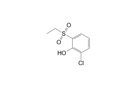 Phenol, 2-chloro-6-(ethylsulfonyl)-