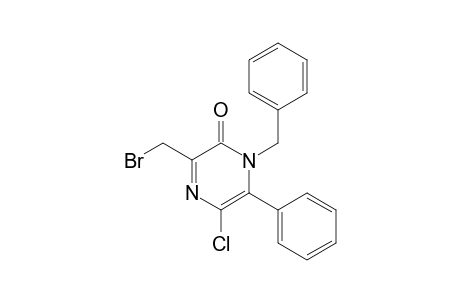 1-Benzyl-3-bromomethyl-5-chloro-6-phenyl-2(1H)-pyrazinone
