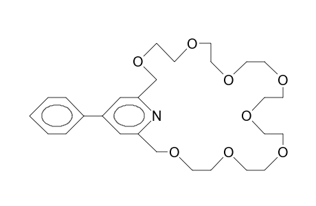 4-Phenyl-2,6-pyrido 27-crown-9