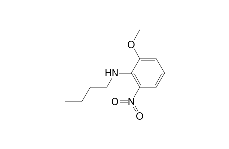 Benzenamine, N-butyl-2-methoxy-6-nitro-