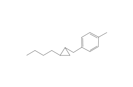 trans-1-[(2-Butylcyclopropyl)methyl]-4-methylbenzene