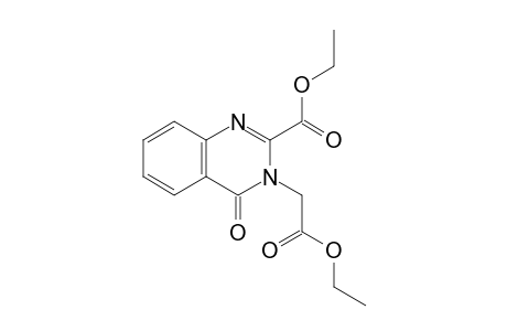 3-(2-Ethoxy-2-keto-ethyl)-4-keto-quinazoline-2-carboxylic acid ethyl ester