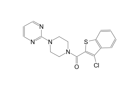 2-{4-[(3-chloro-1-benzothien-2-yl)carbonyl]-1-piperazinyl}pyrimidine