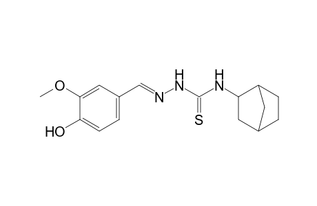 vanillin, 4-(2-norbornyl)-3-thiosemicarbazone