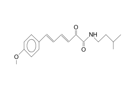 4-Methoxy-cinnamal pyruvic acid, isobutylamide