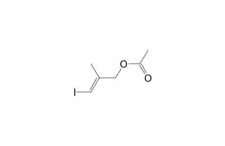 (E)-3-Iodo-2-methylallyl acetate