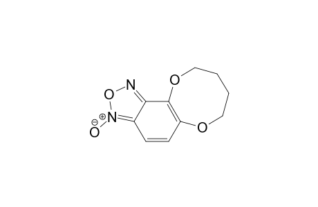 [1,4]Dioxocino[2,3-e]-2,1,3-benzoxadiazole, 7,8,9,10-tetrahydro-, 3-oxide