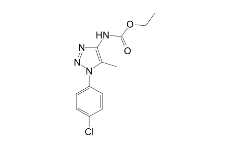 Ethyl (1-(4-chlorophenyl)-5-methyl-1H-1,2,3-triazol-4-yl)carbamate