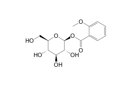 .beta.-D-Glucoside 2-methoxybenzoate