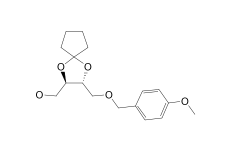 (2R,3R)-[3-(4'-METHOXY-BENZYLOXYMETHYL)-1,4-DIOXA-SPIRO-[4.4]-NON-2-YL]-METHANOL