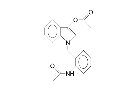 Acetamide, N-[2-[[3-(acetyloxy)-1H-indol-1-yl]methyl]phenyl]-