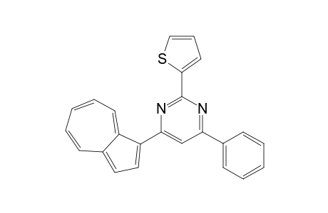 4-(Azulen-1-yl)-6-phenyl-2-(thiophen-2-yl)pyrimidine