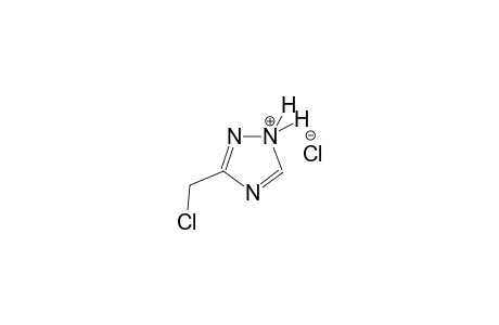 1H-1,2,4-triazolium, 3-(chloromethyl)-, chloride