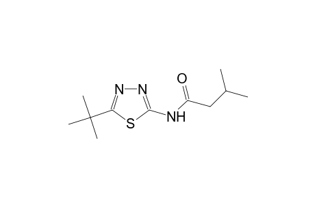 butanamide, N-[5-(1,1-dimethylethyl)-1,3,4-thiadiazol-2-yl]-3-methyl-