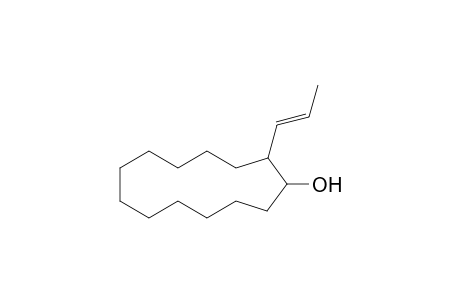2-(E-prop-1-enyl)-cyclotridecan-1-ol