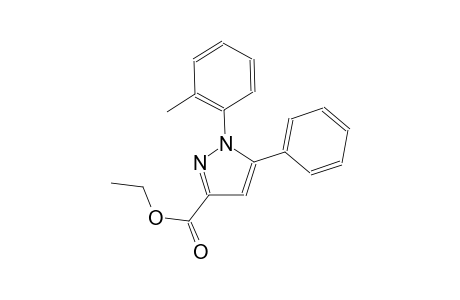 1H-pyrazole-3-carboxylic acid, 1-(2-methylphenyl)-5-phenyl-, ethyl ester