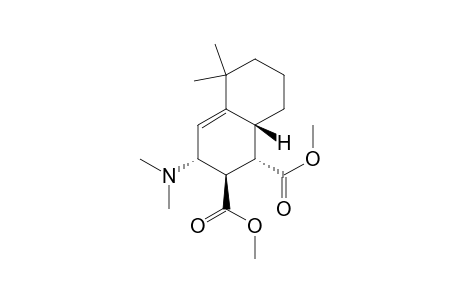 (1S,2R,3R,8aR)-3-(dimethylamino)-5,5-dimethyl-2,3,6,7,8,8a-hexahydro-1H-naphthalene-1,2-dicarboxylic acid dimethyl ester