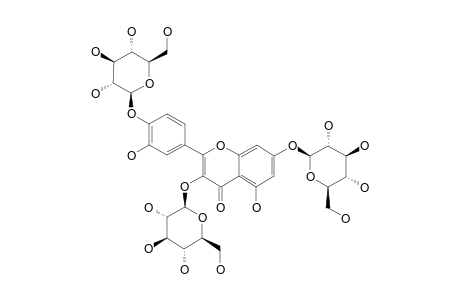QUERCETIN-3,7,4'-TRIGLUCOPYRANOSIDE