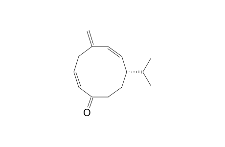 2,6-Cyclodecadien-1-one, 5-methylene-8-(1-methylethyl)-, [S-(Z,E)]-