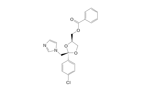 CIS-{2-(4-CHLOROPHENYL)-2-[1H-IMIDAZOL-1-YL]-METHYL-(1,3-DIOXOLAN-4-YL)}-METHYL-BENZOATE