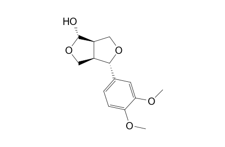 (1S,3aR,4S,6aR)-4-(3',4'-Dimethoxyphenyl)-tetrahydro-1H,3H-furo[3,4-c]furan-1-ol
