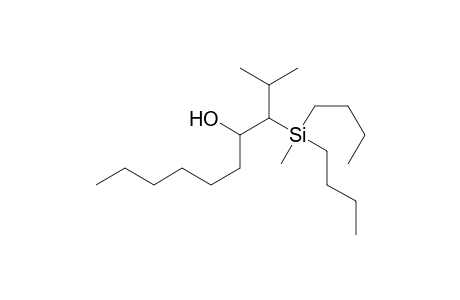 2-methyl-3-(dibutylmethylsilyl)-4-decanol