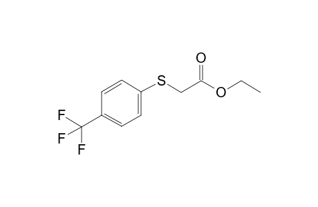 Ethyl 2-((4-(trifluoromethyl)phenyl)thio)acetate