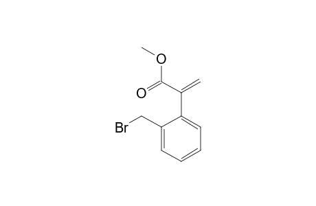 Benzeneacetic acid, 2-(bromomethyl)-alpha-methylene-, methyl ester