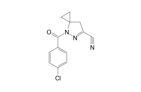 4-(4-Chloro-benzoyl)-4,5-diaza-spiro[2.4]hept-5-ene-6-carbonitrile