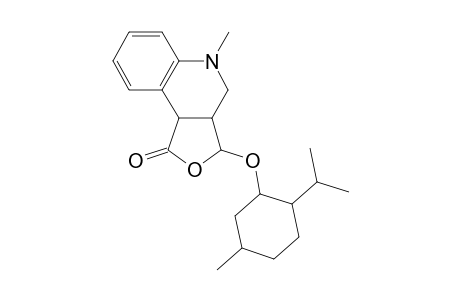 3-Menthyloxy-5-methyl-2(5H)furano[3,4-c]tetrahydroquinoline isomer