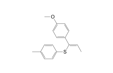 (Z)-1-(4-(Methylphenyl)thio)-2-methyl-4-methoxystyrene