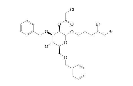 DIBROMOPENTANYL-2-O-(CHLOROACETYL)-3,6-DI-O-BENZYL-ALPHA-D-MANNOPYRANOSIDE